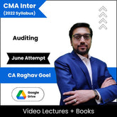 CMA Inter (2022 Syllabus) Auditing Video Lectures by CA Raghav Goel June Attempt (Download)